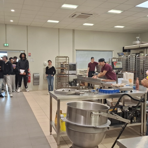 Visite de l'entreprise les biscuits de Monsieur Laurent -Tle STMG