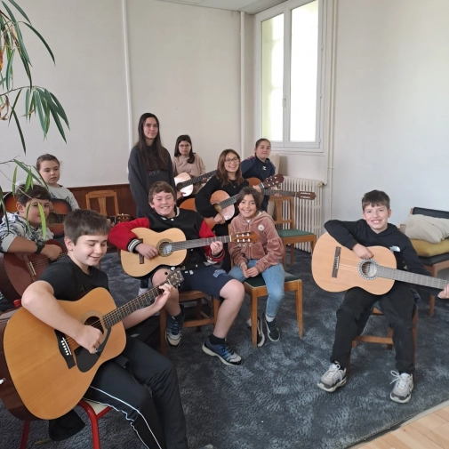 Atelier Guitare avec Christophe