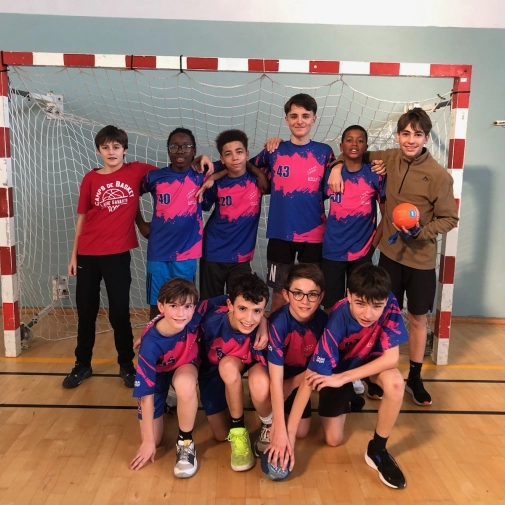 BG- Handball champions departementaux