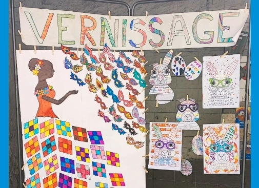 Vernissage à l'école de Saint-Joseph