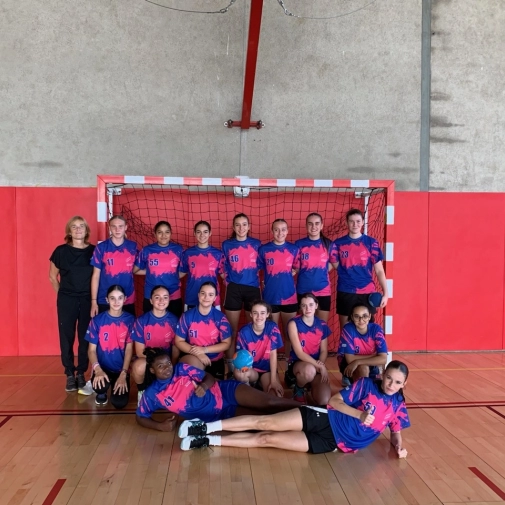 MF- Handball vices championnes départementales