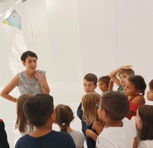 Visite de l'exposition Caroline Mesquita