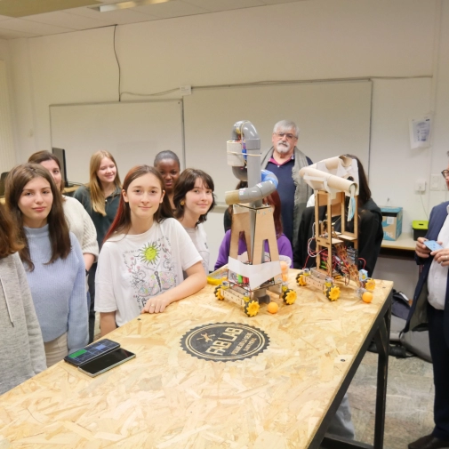 Atelier robotique -3èmes - Robot Challenge remporté !