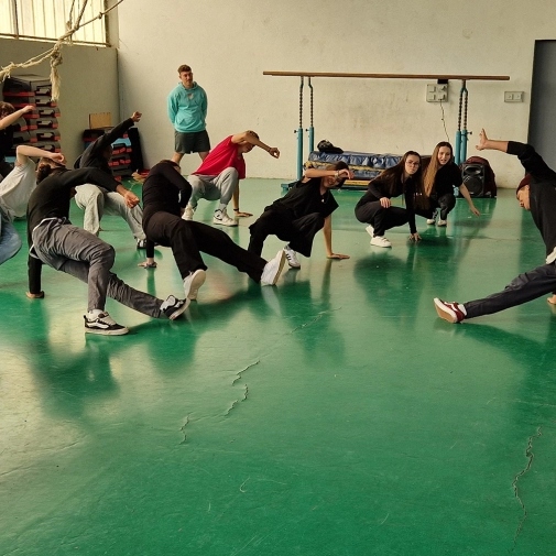 Atelier "Danse ta vraie nature" avec les 3èmes
