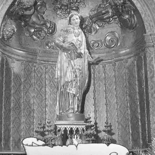 Statue Notre Dame de La Sède