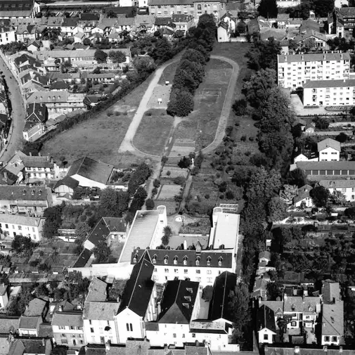 Vue du ciel du domaine de La Sède