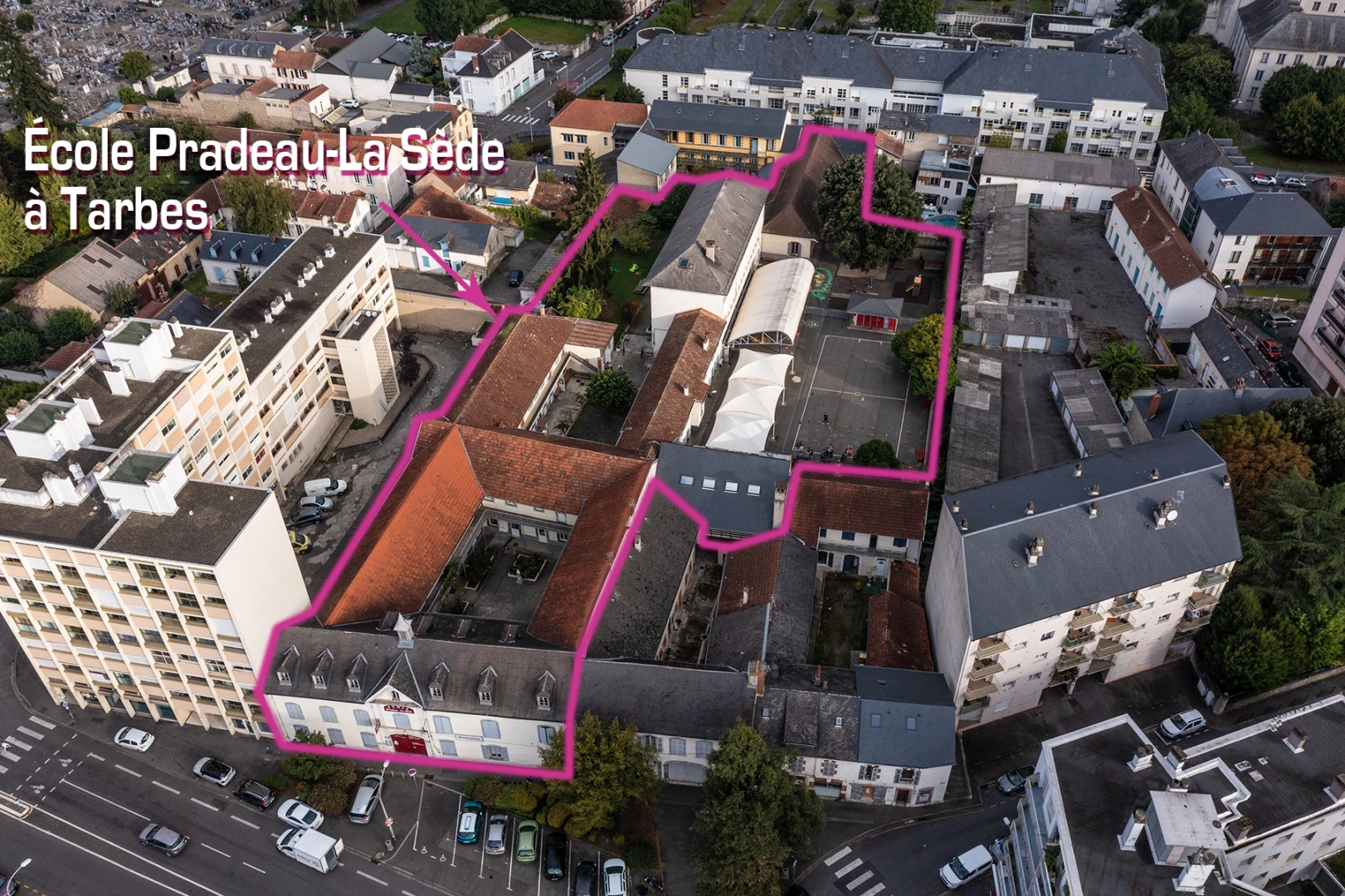École Pradeau-La Sède à Tarbes