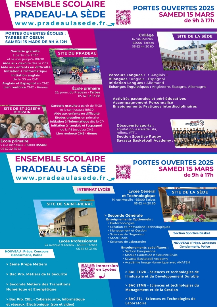 Portes ouvertes 2025 