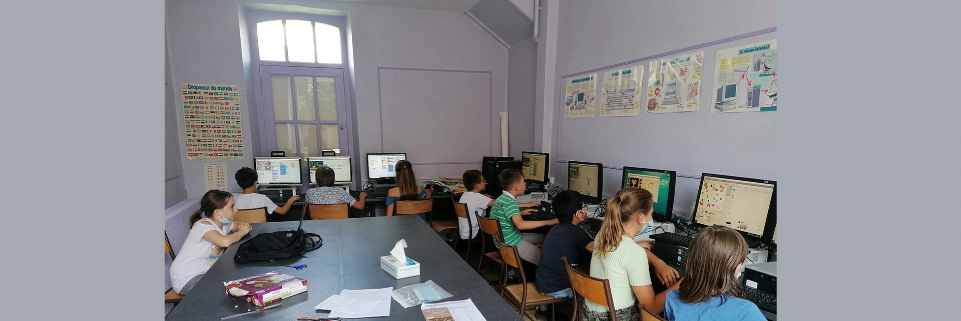 Salle d'informatique