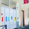 Le portail de l'école du Pradeau